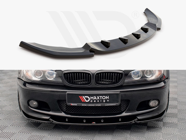 Maxton Front Splitter V.2 Bmw 3 Coupe M-pack E46 (1999-2005)