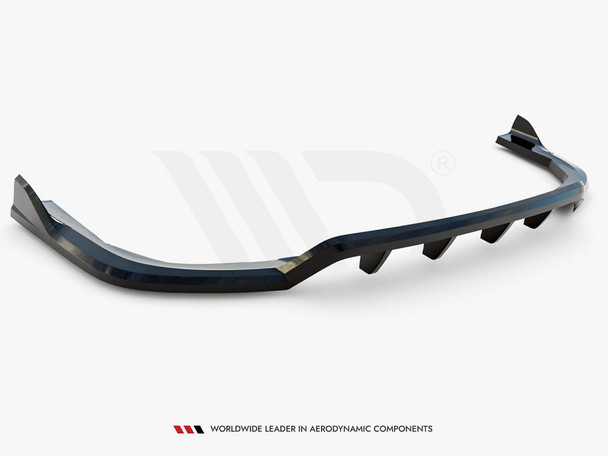 Maxton Central Rear Splitter (Vertical Bars) BMW X5 M-Sport G05