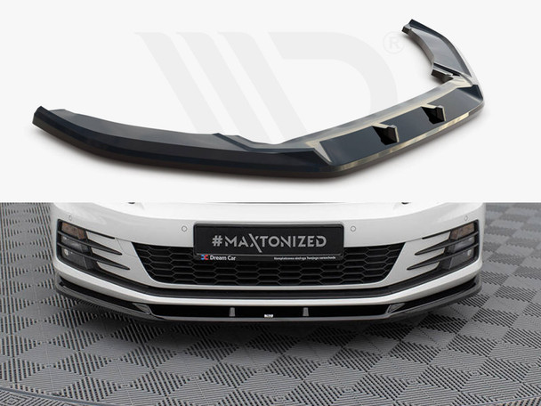 Maxton Front Splitter V.1 Volkswagen Scirocco Mk3 Facelift