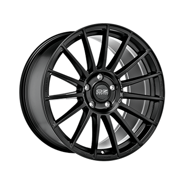OZ Racing SUPERTURISMO DAKAR MATT BLACK SILVER LETTERING - 22x10 - 5x112 - CB: 79 - ET50