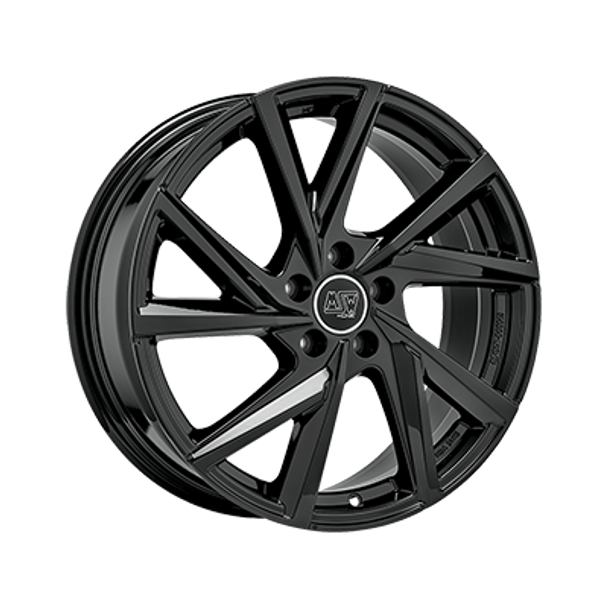 MSW MSW 80-5 GLOSS BLACK - 17x7 - 5x112 - CB: 66.6 - ET42