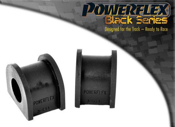 Rear Anti Roll Bar Mount 16mm - 2 x PFR3-511-16BLK - 6
