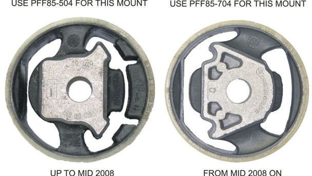 Front Lower Engine Mount Insert (Large) Track - PFF85-704P