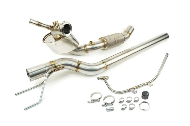 Darkside Stainless DPF, CAT & EGR Delete Downpipe for Q3 & Tiguan 4x4