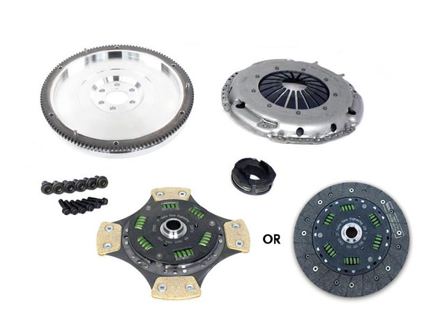 Darkside 02J-B Single Mass Flywheel & Sachs SRE Performance Clutch Kit for Mk7 Platform 5 Speed Vehicles