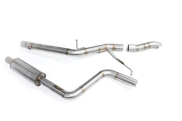 Darkside VW Caddy 2K - MK3 / MK4 Cat-Back Exhaust System 2WD Manual and DSG - SWB & MAXI Models