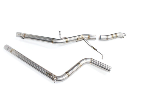 Darkside VW Caddy 2K - MK3 / MK4 Cat-Back Exhaust System 2WD Manual and DSG - SWB & MAXI Models