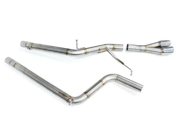 Darkside VW Caddy 2K - MK3 / MK4 Cat-Back Exhaust System 2WD Manual and DSG - SWB & MAXI Models