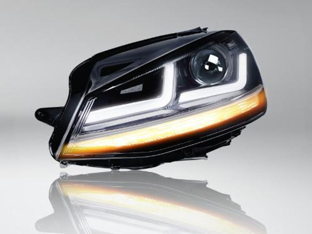 VW Golf VII MK7 OSRAM LED Headlamps in Chrome