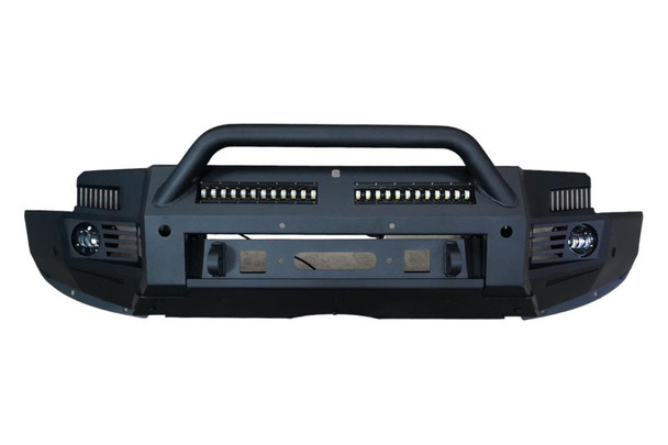New Defender Steel Winch Bumper with Intergrated Lighting