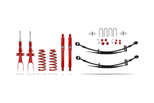 VW Amarok (2010-2023) 3.0 TDI Pedders 1.5" / 35mm Heavy Duty Suspension Lift Kit(Foam Cell Shocks) with Leaf Springs