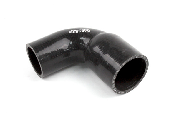 Darkside 57mm-70mm (2.25" - 2.75") Reducing 90 Degree Elbow Silicone Boost Hose