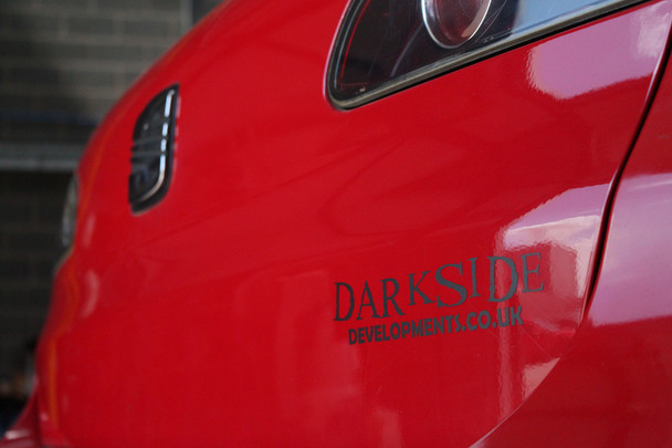 Darkside Developments Simple Matte Black Stickers