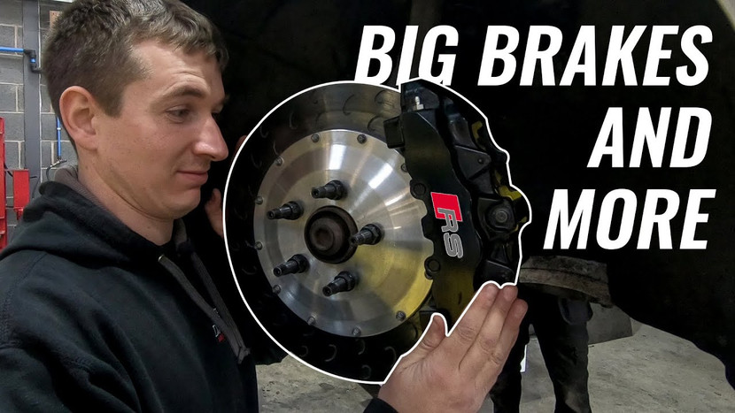 BIG BRAKES AND ALIGNMENT - AUDI A5 3.0 TDI QUATTRO PROJECT