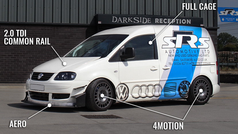 overhandigen alarm feedback SRS Automotive 2.0 TDI CR DSG 4Motion Caddy Race Van Build - Darkside  Developments