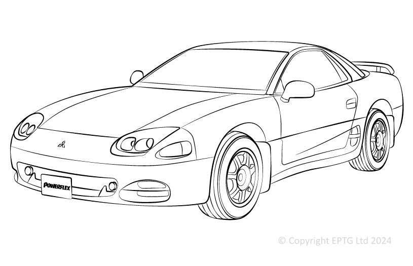3000GT & GTO - 1990-2000