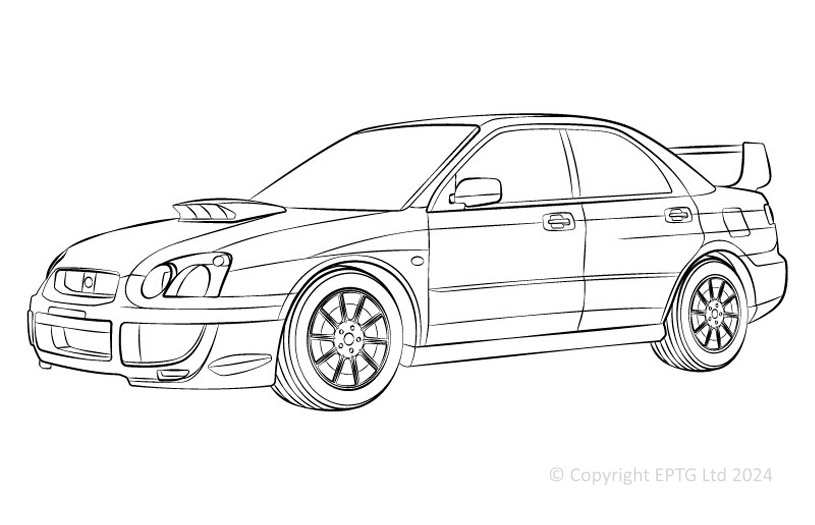 Impreza Turbo inc. WRX & STi GD,GG - 2000-2007