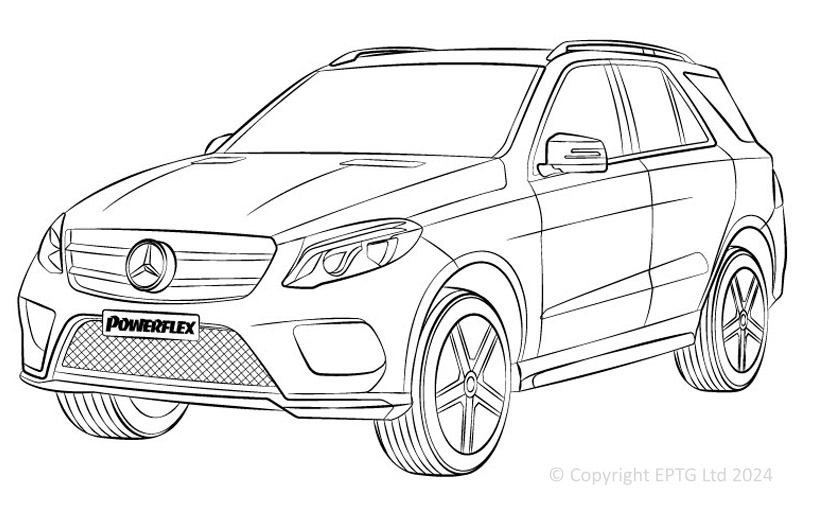 M-Class, GLE, GL-Class, GLS W166 & X166 - 2011-