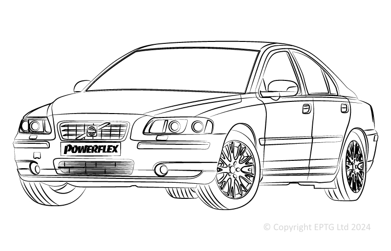 S60 , V70 & S80 P2 1999-2007 - 2001-2009