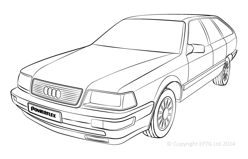 200 Quattro inc Avant - 44 C3 - 1984-1990