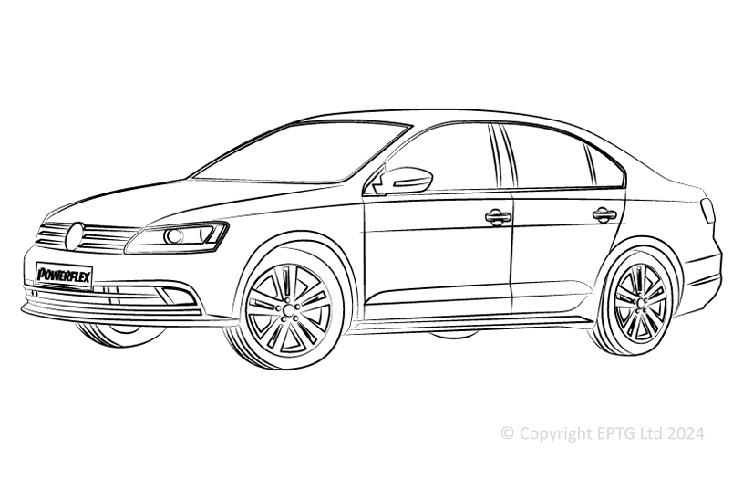 Jetta Mk6 A6 Rear Beam - 2011-2018