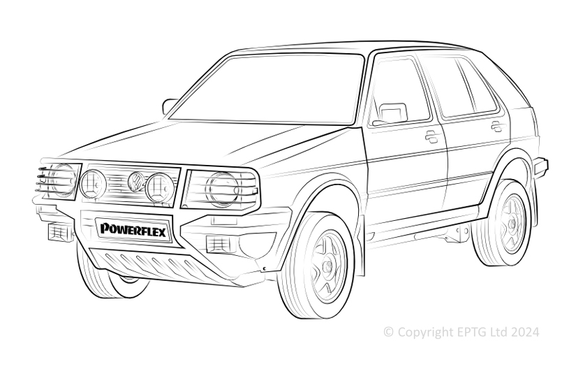 Golf Mk2 4WD inc Rallye & Country - 1985-1992
