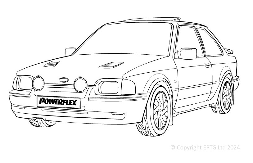 Escort RS Turbo Series 2 - 1986-1990