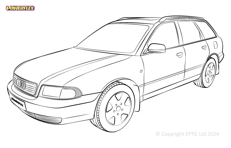 A4 Avant 2WD - 8D B5 - 1995-2001