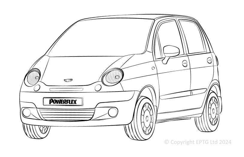 Matiz M100 & M150 - 1998-2008