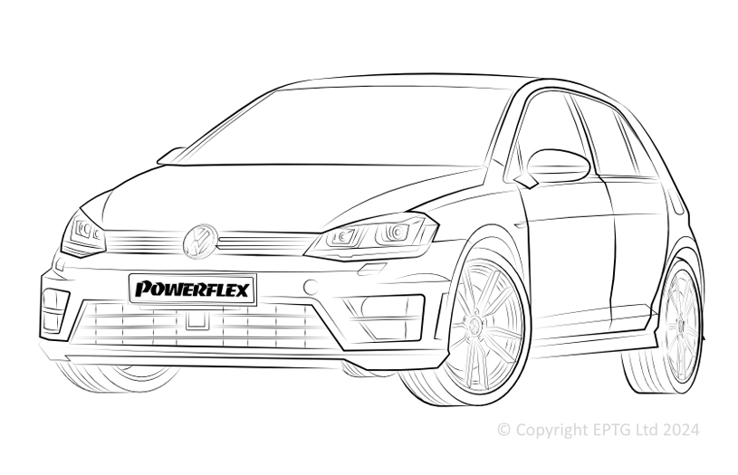 Golf Mk7 5G 4WD inc R - 2012-2021