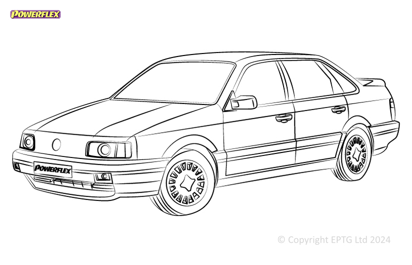 Passat 2WD - B3 & B4 - 1988-1996