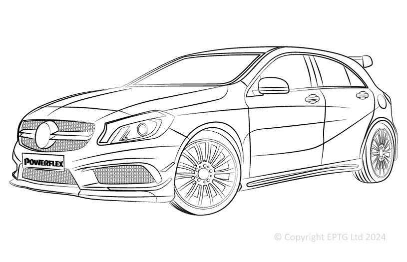 A Class W176 inc. A45 AMG - 2012-2017