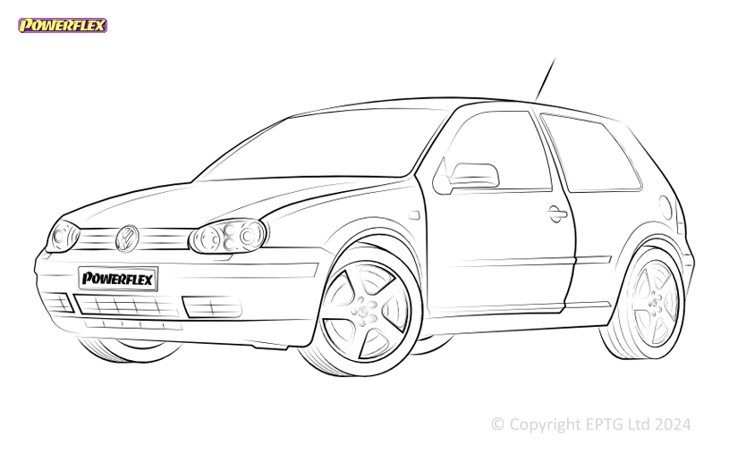 Golf Mk4 2WD - 1J - 1997-2004