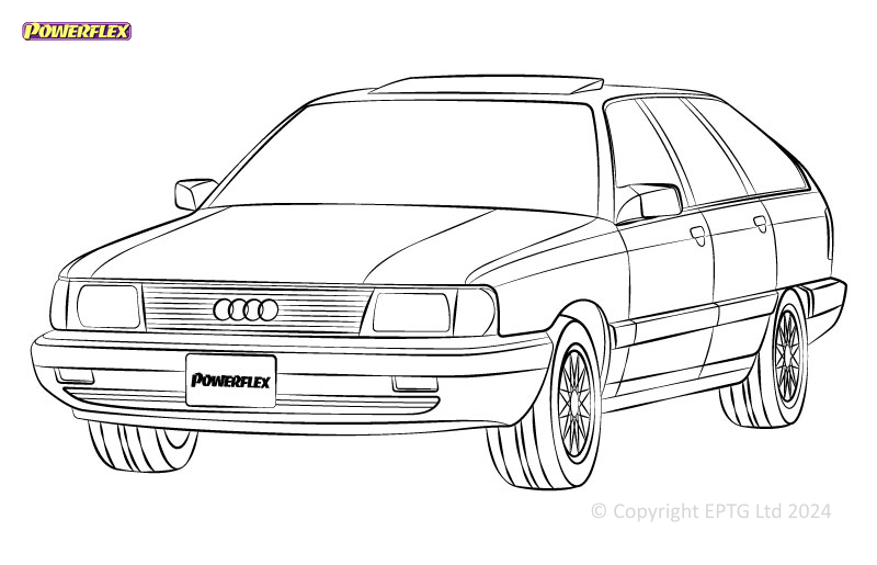 200 Quattro inc Avant - 44 C3 - 1984-1990