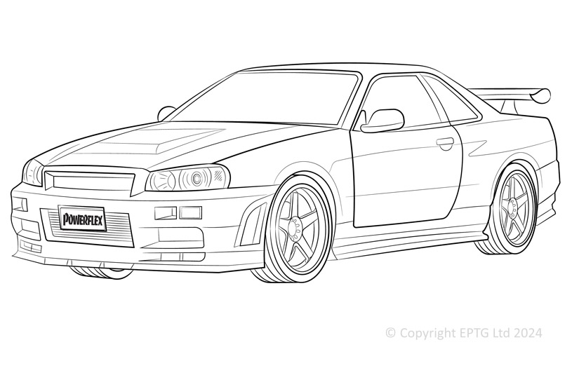 R34 4WD Incl. GT-R & 25GT4 - 1998-2002