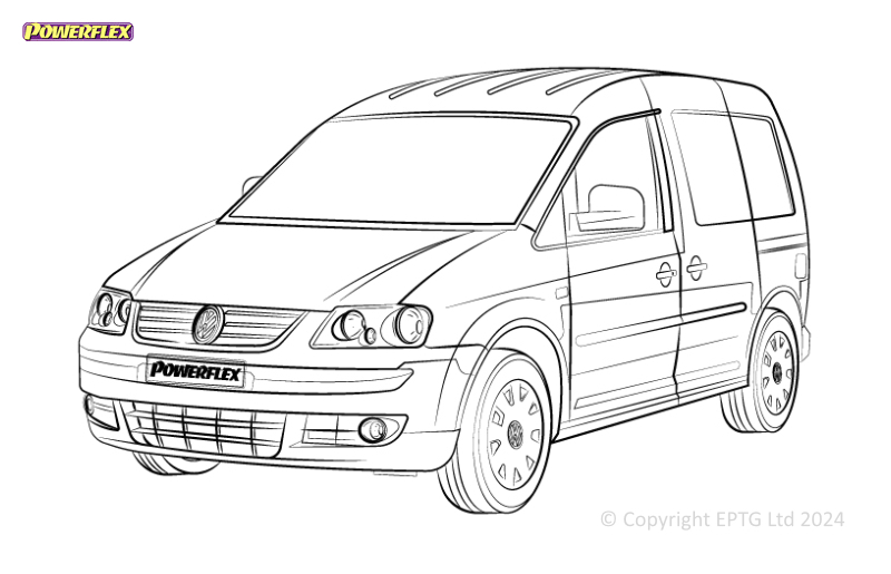 Caddy Mk3 -06 & - 2K - 2004-2010