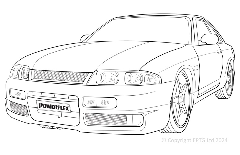 R33 2WD Incl. GTS & GTS25 - 1993-1998