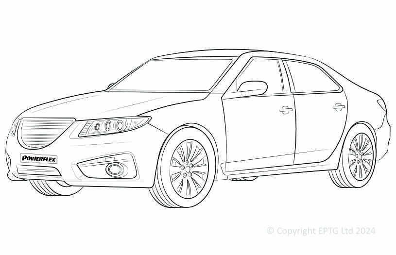 9-5 YS3G 2WD - 2010-2012