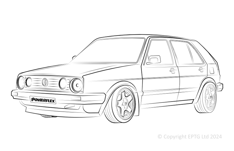 Golf Mk2 2WD - 1985-1992
