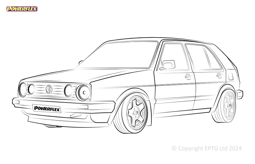 Golf Mk2 2WD - 1G - 1985-1992