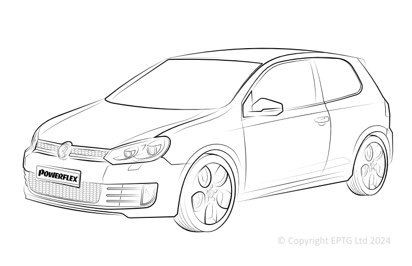 Golf Mk6 inc R 5K - 2009-2012