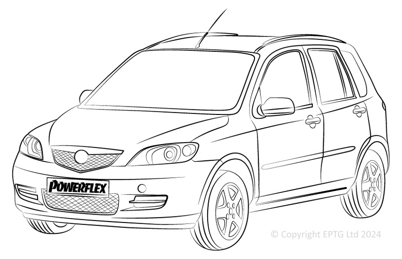 Mazda 2 - 2003-2007