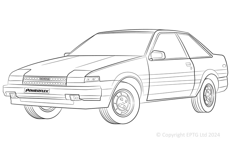 AE80 to 112 (excl. AE86) - 1985-2001