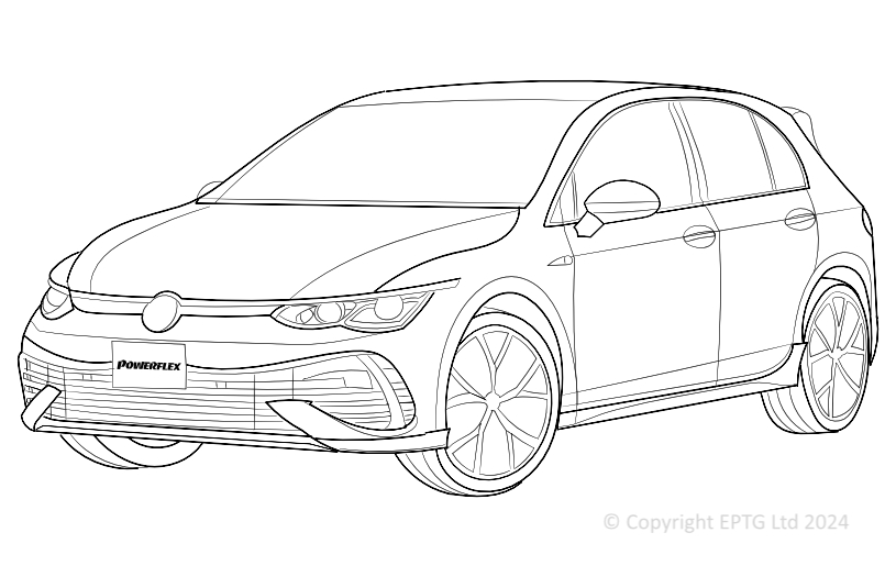 Golf R Mk8 4WD - 2020-