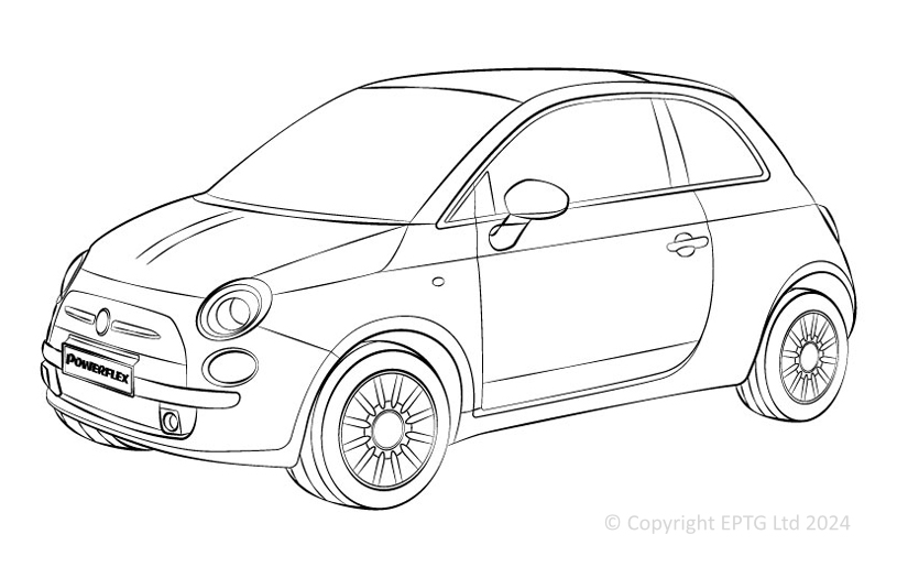 500 US Models inc Abarth - 2007-