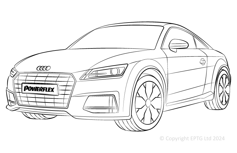 TT & TTRS Mk3 FV & 8S - 8J - 2014-2023
