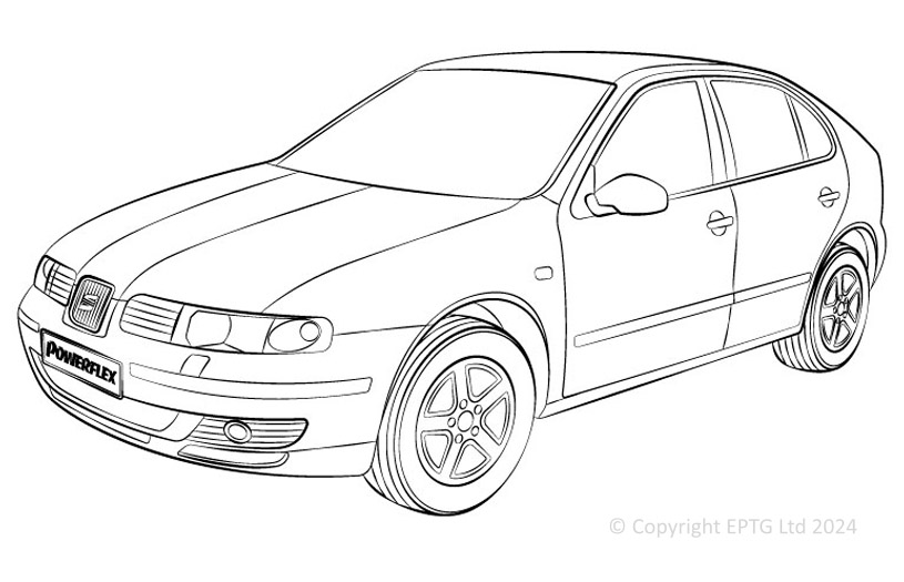 Leon & Cupra Mk1 1M 2WD - 1999-2005