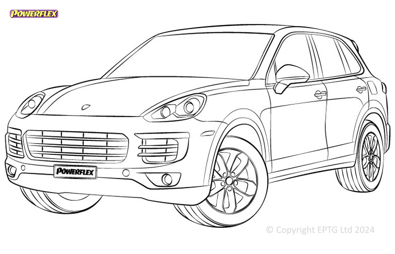 Cayenne E2 958 & 958.2 - 92A - 2011-2017