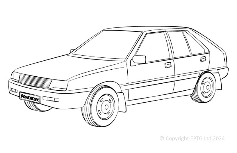 Colt RC, RD, RE - 1984-1990