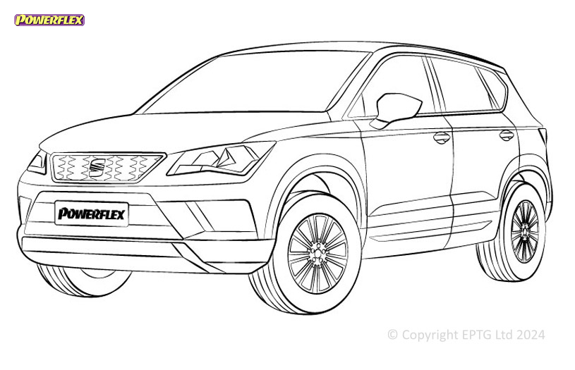 Ateca Rear Beam - 5F - 2016-